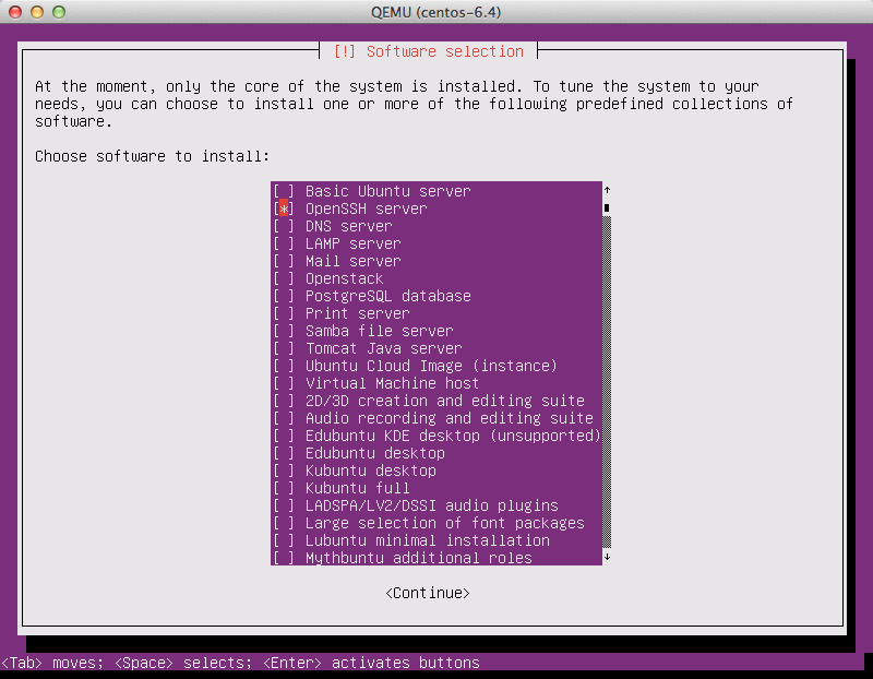 Example: Ubuntu image — Virtual Guide documentation